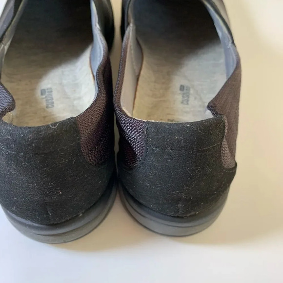 Clarks Cloudsteppers Fabric Comfort Shoe 6W Black Ombré Soft Footbed Orthopedic - Picture 5 of 11